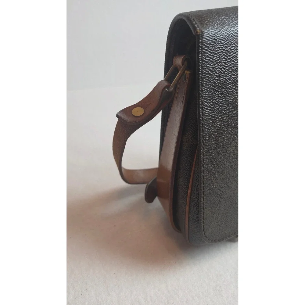 Authentic Vintage Louis Vuitton Monogram Cartouchière 26 GM Crossbody Bag - 1985